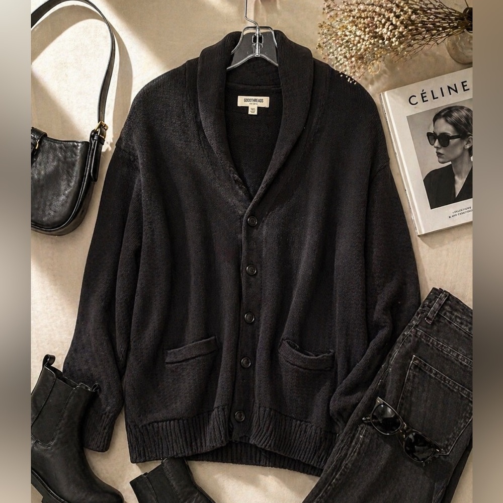 Goodthreads Collar Cardigan